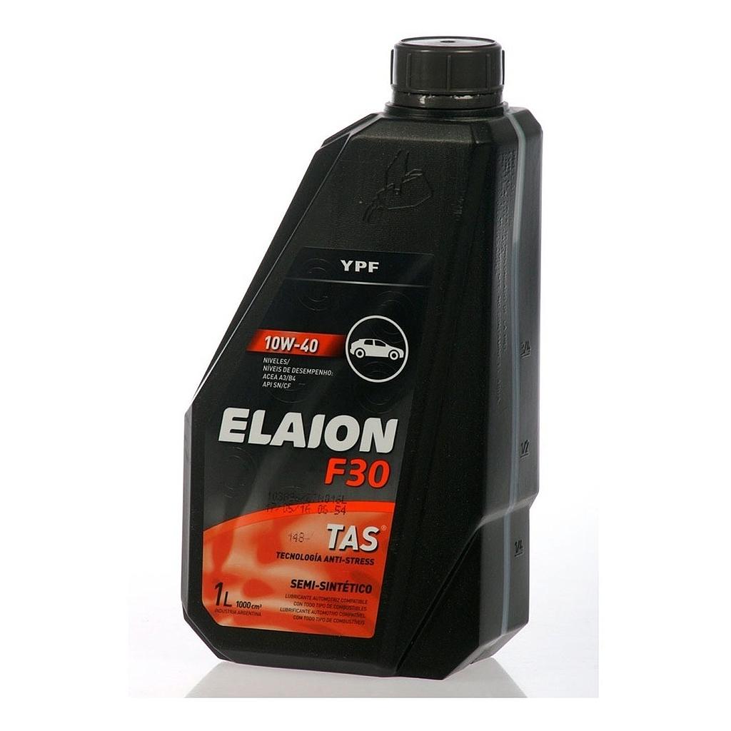 Aceite Motor Semisintetico - Elaion F30 10W-40 X 1 L - Ypf