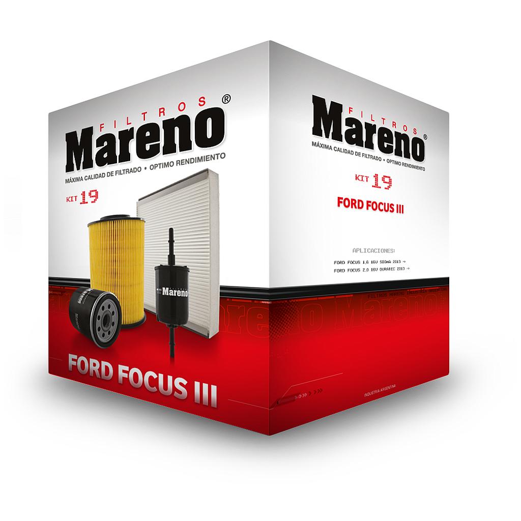 Kit Filtros - Renault Duster/Oroch - Mareno